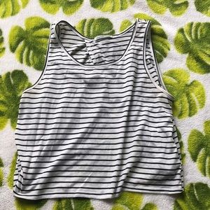 cropped stripped tank
